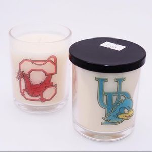 Vanilla scented Customizable College Candles :)